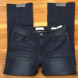 Sanctuary denim capris- raw hem